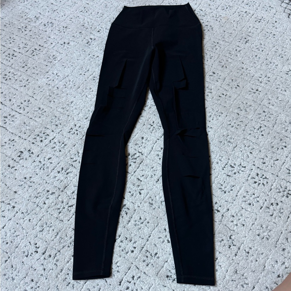 Alo Ripped Leggings Size S